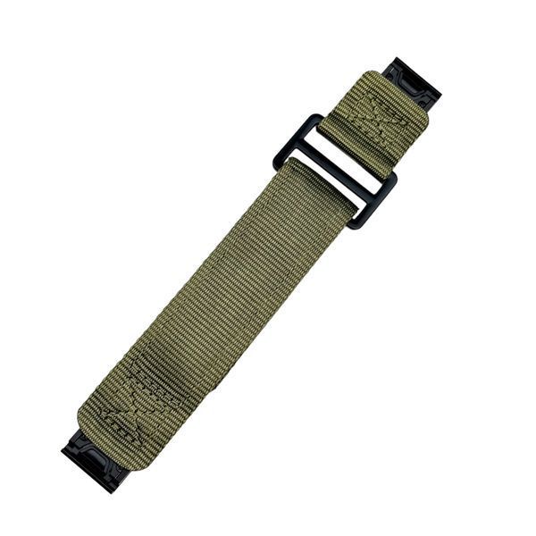 Ремінець для годинника Nylon Pro Army Green 20 мм 1055 фото
