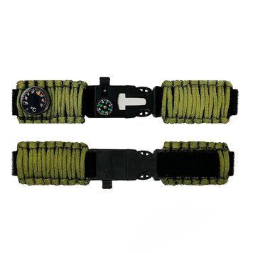 Ремінець паракордовий багатофункціональний Army Green 1028 фото